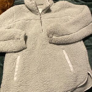 Abercrombie Sherpa - soft A&F collection worn 1 time blue color